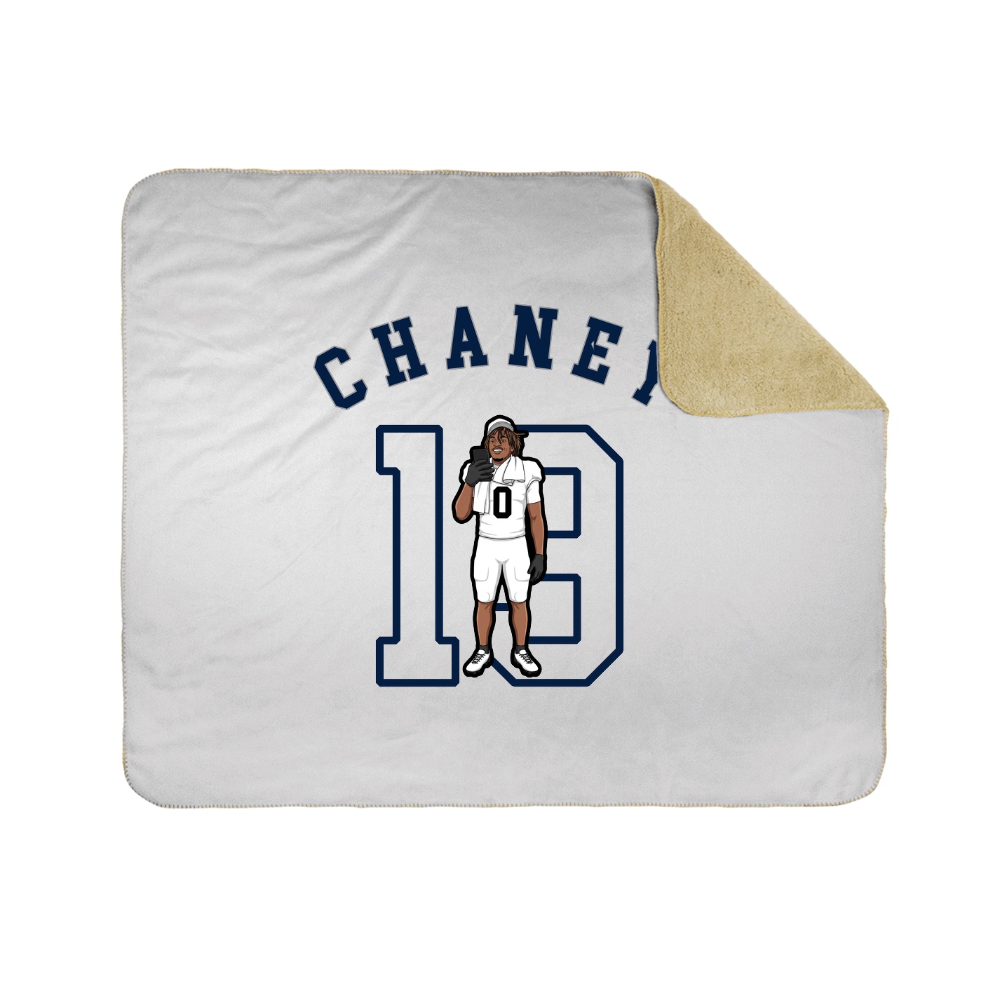 Throw Blanket — Shirsey Arch in White