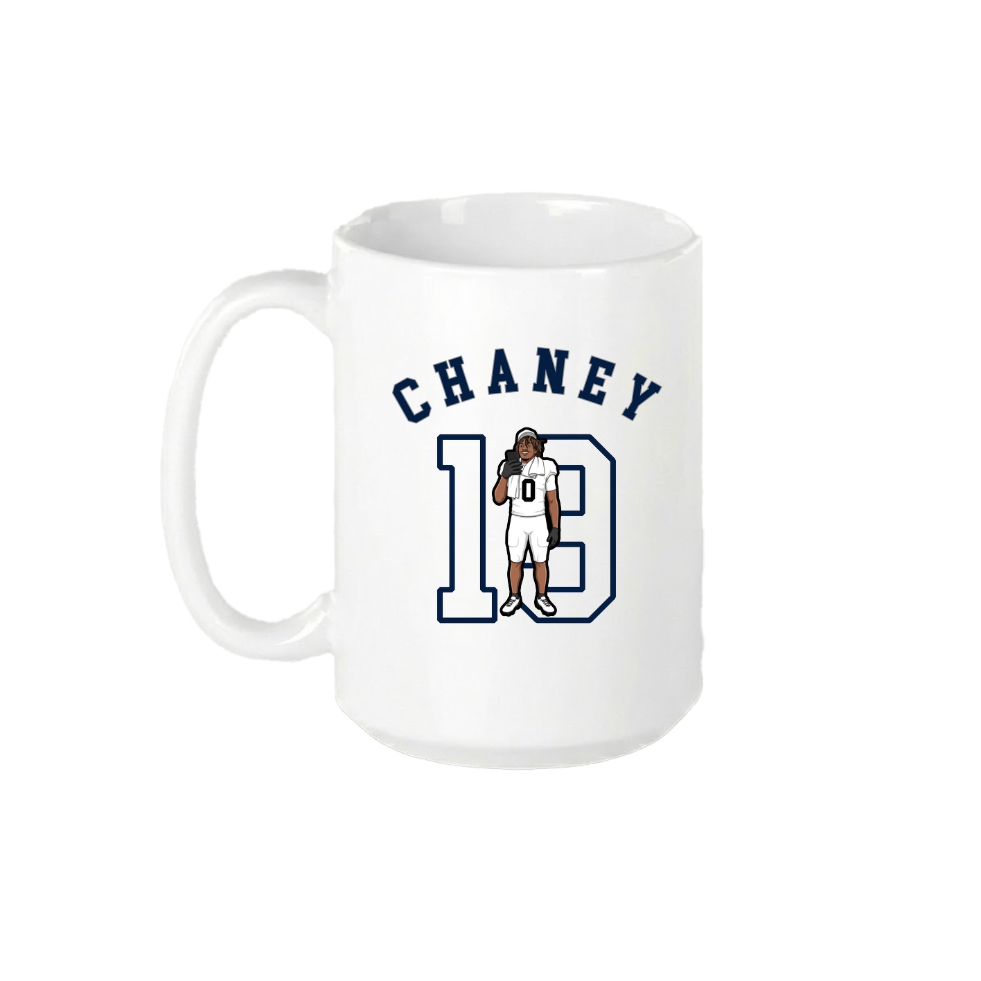 15oz Coffee Mug — Shirsey Arch in White