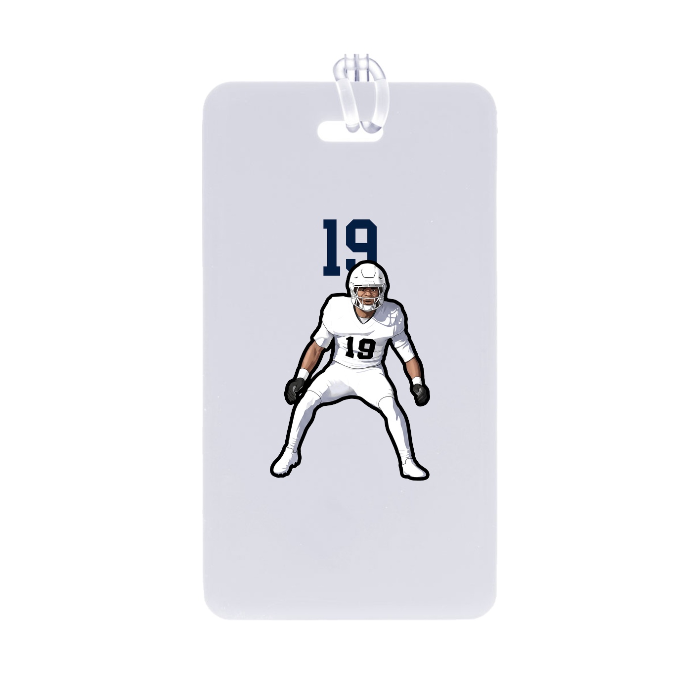 Bag Tag — Number Top in Classic