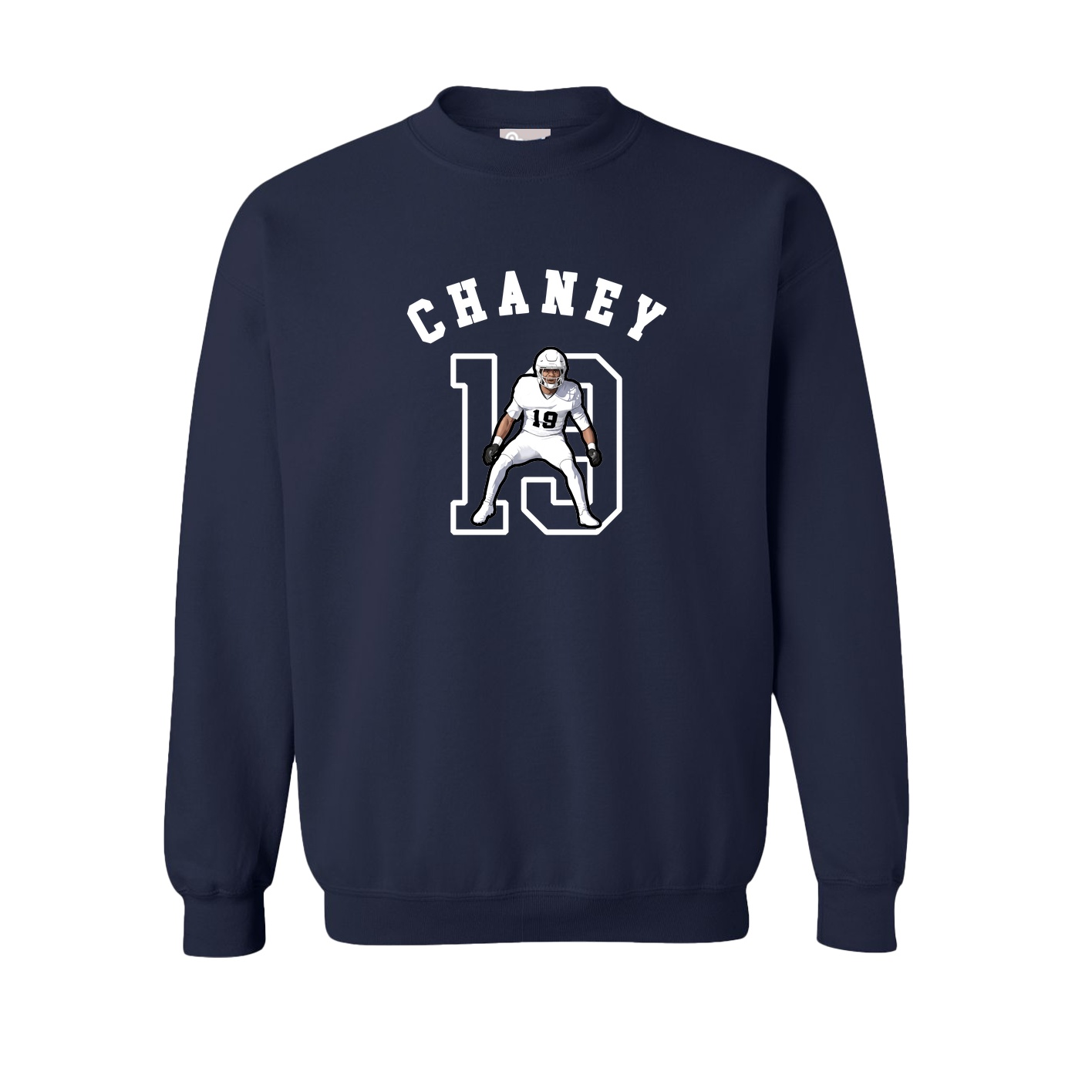 Fleece Crew — Shirsey Arch in Navy