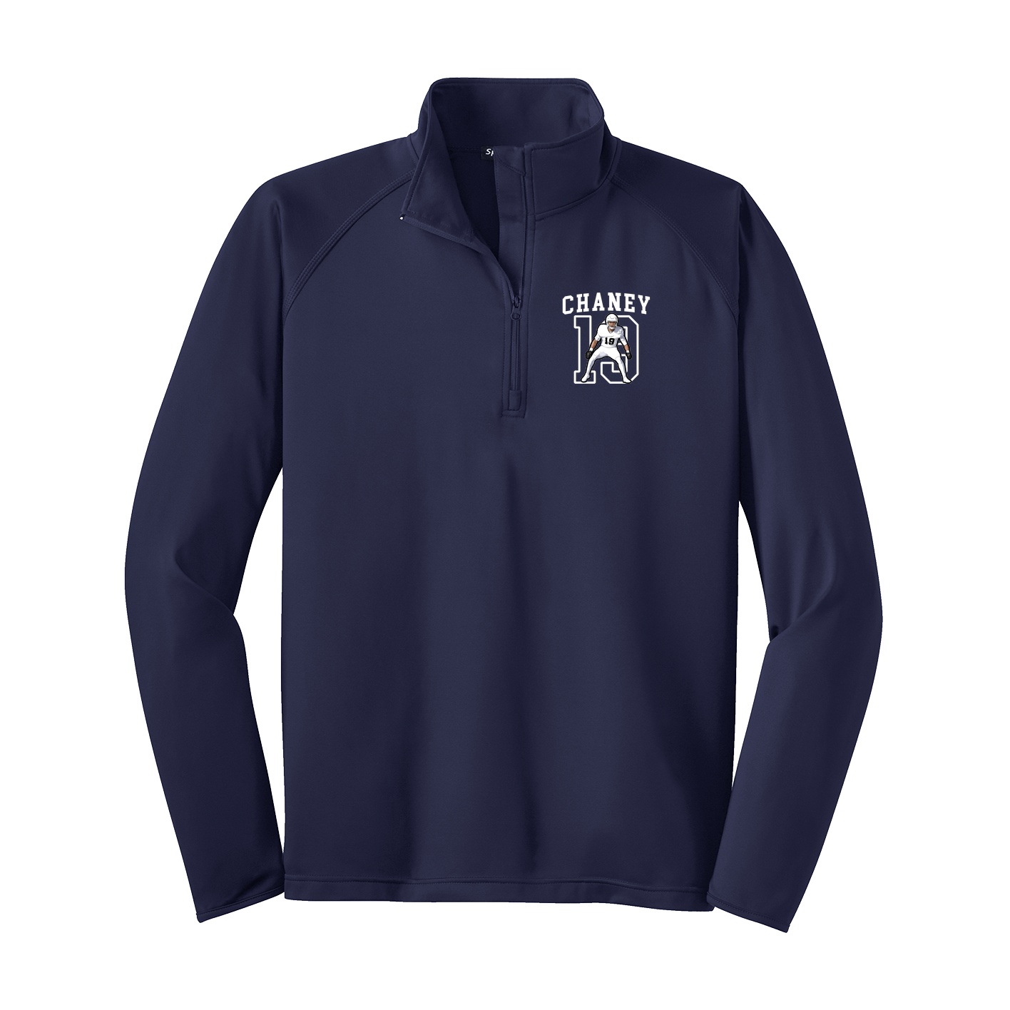 Q-Zip Pullover — Shirsey in Navy