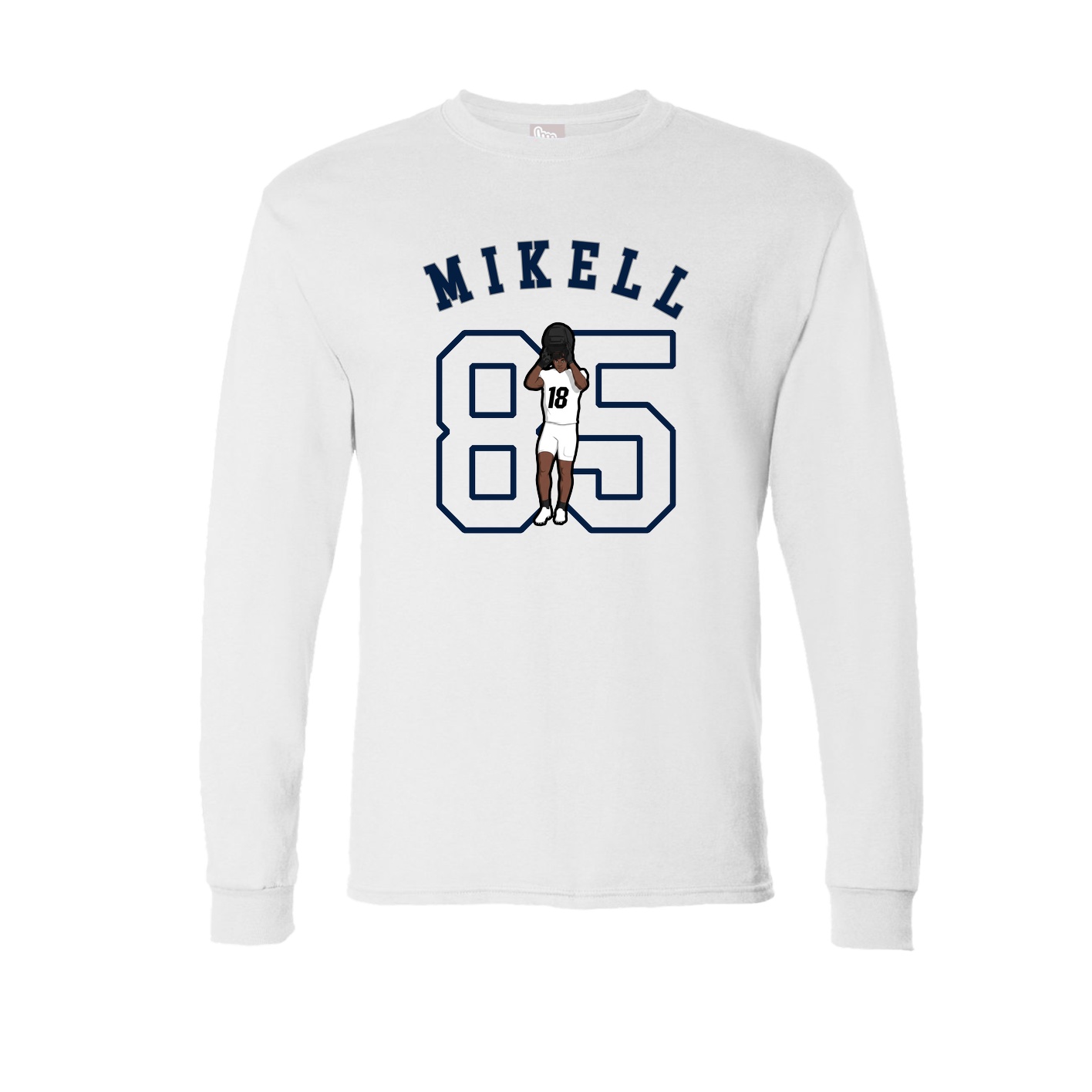 Long Sleeve Tee — Shirsey Arch in White