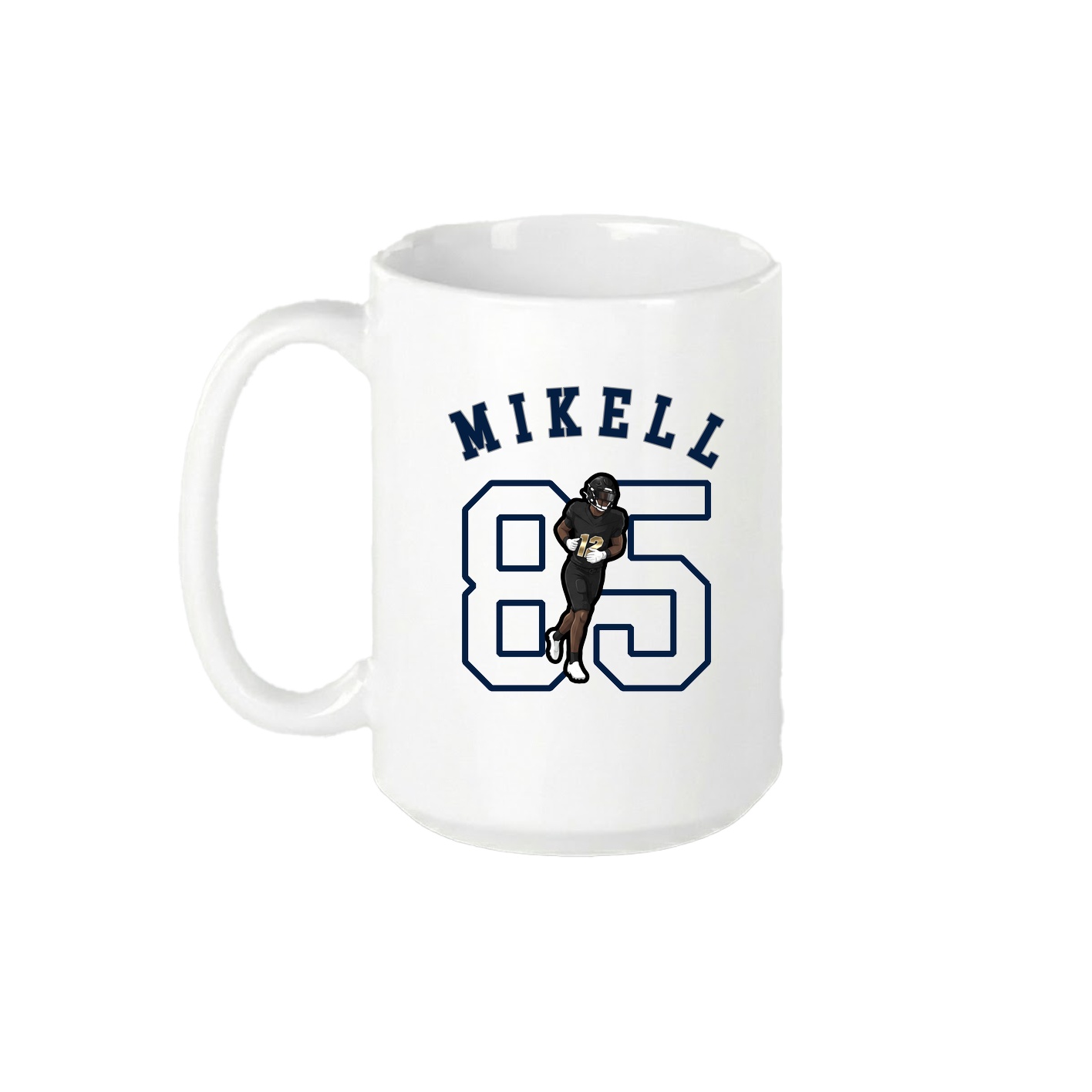 15oz Coffee Mug — Shirsey Arch in White
