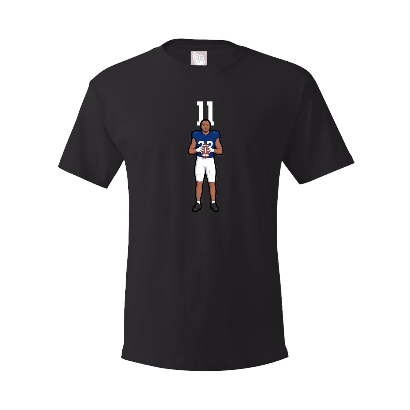 Tee — Number Top in Black