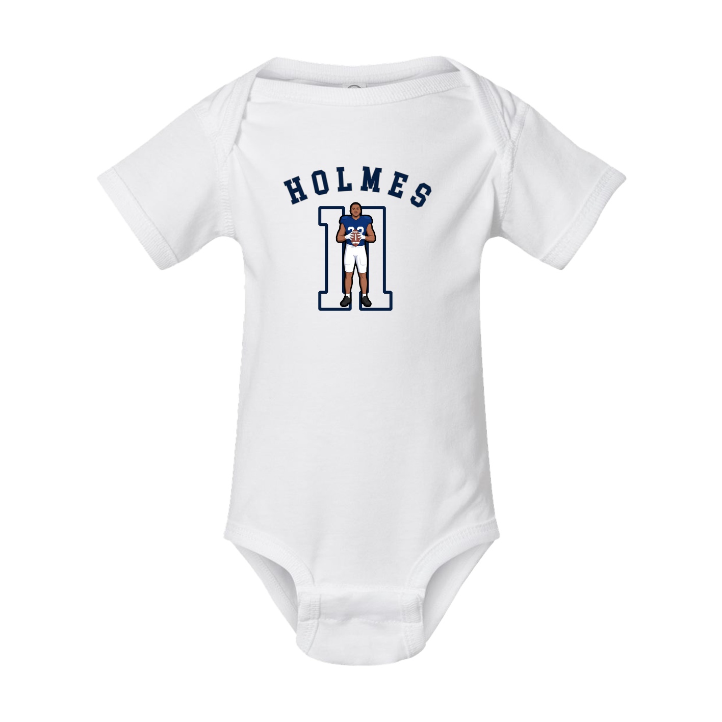 Baby Onesie — Shirsey Arch in White