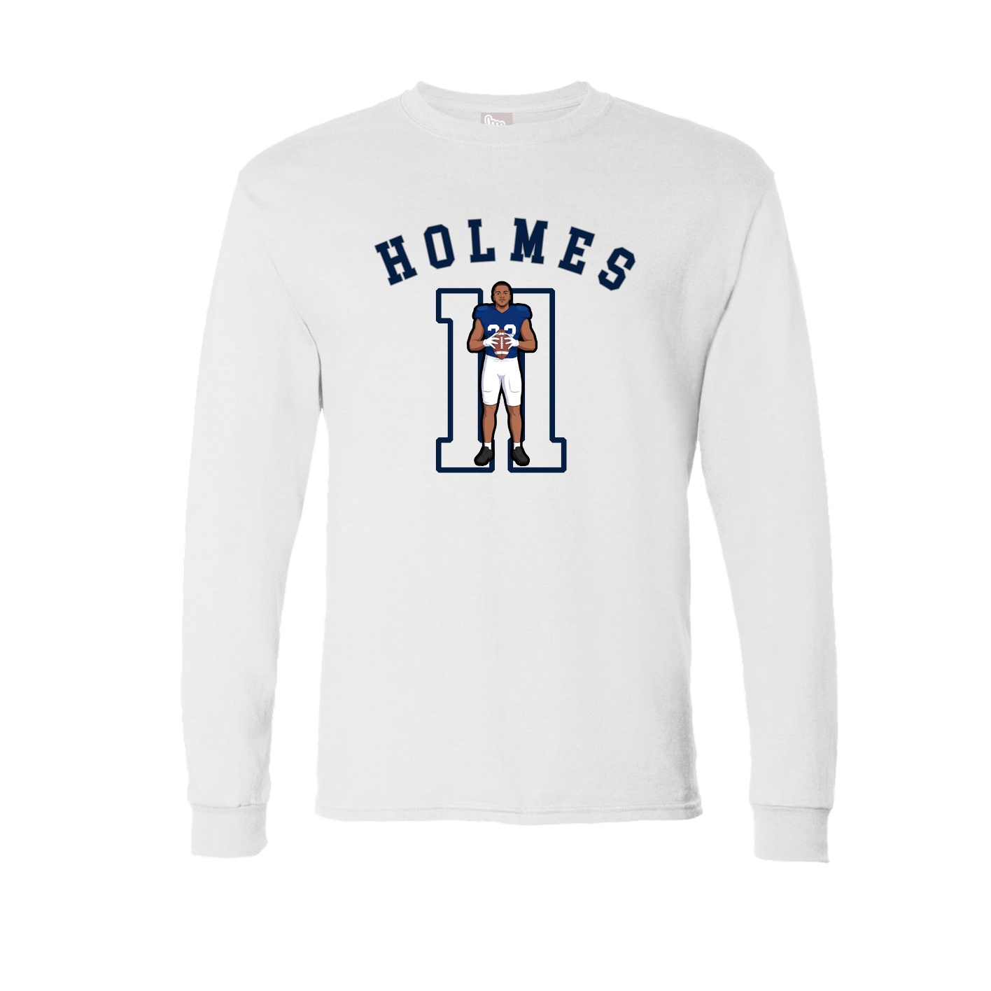 Long Sleeve Tee — Shirsey Arch in White