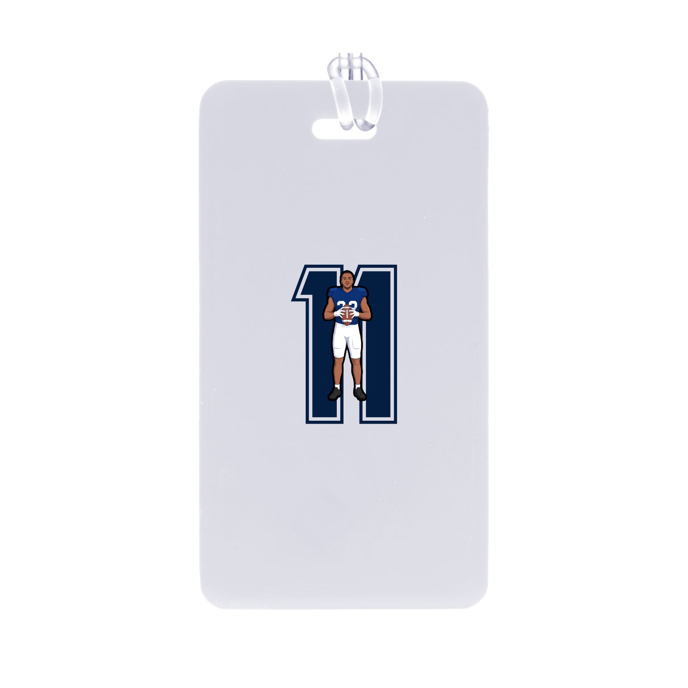 Bag Tag — Number in Classic