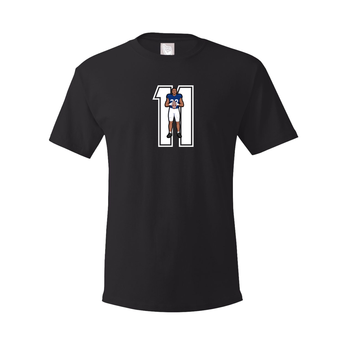 Youth Tee — Number in Black