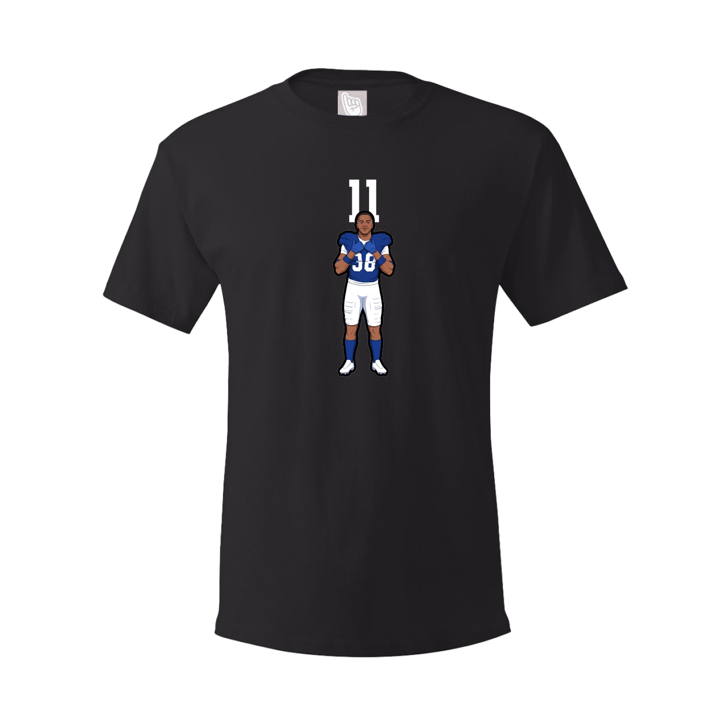 Tee — Number Top in Black