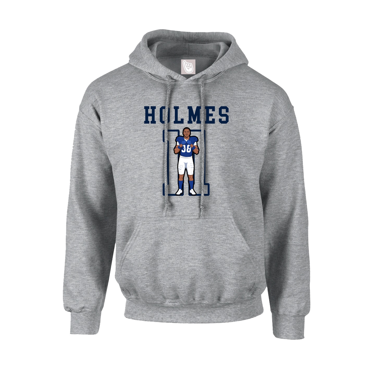 Hoodie — Shirsey in Grey