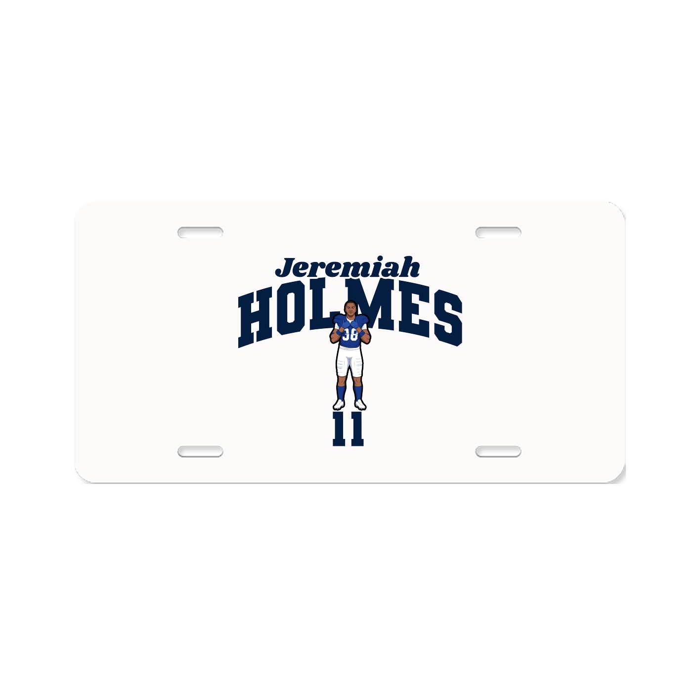 License Plate — Signature Arch in Classic