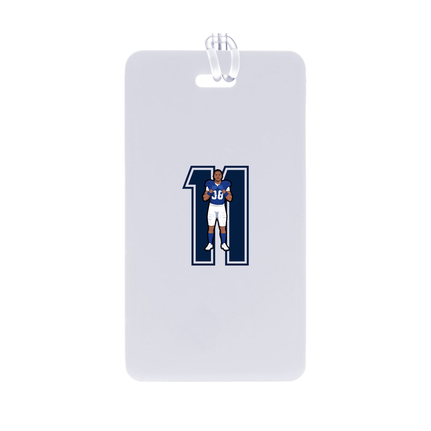 Bag Tag — Number in Classic