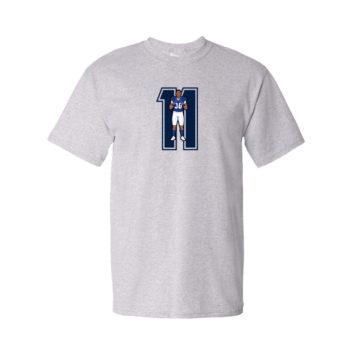 Tee — Number in Grey