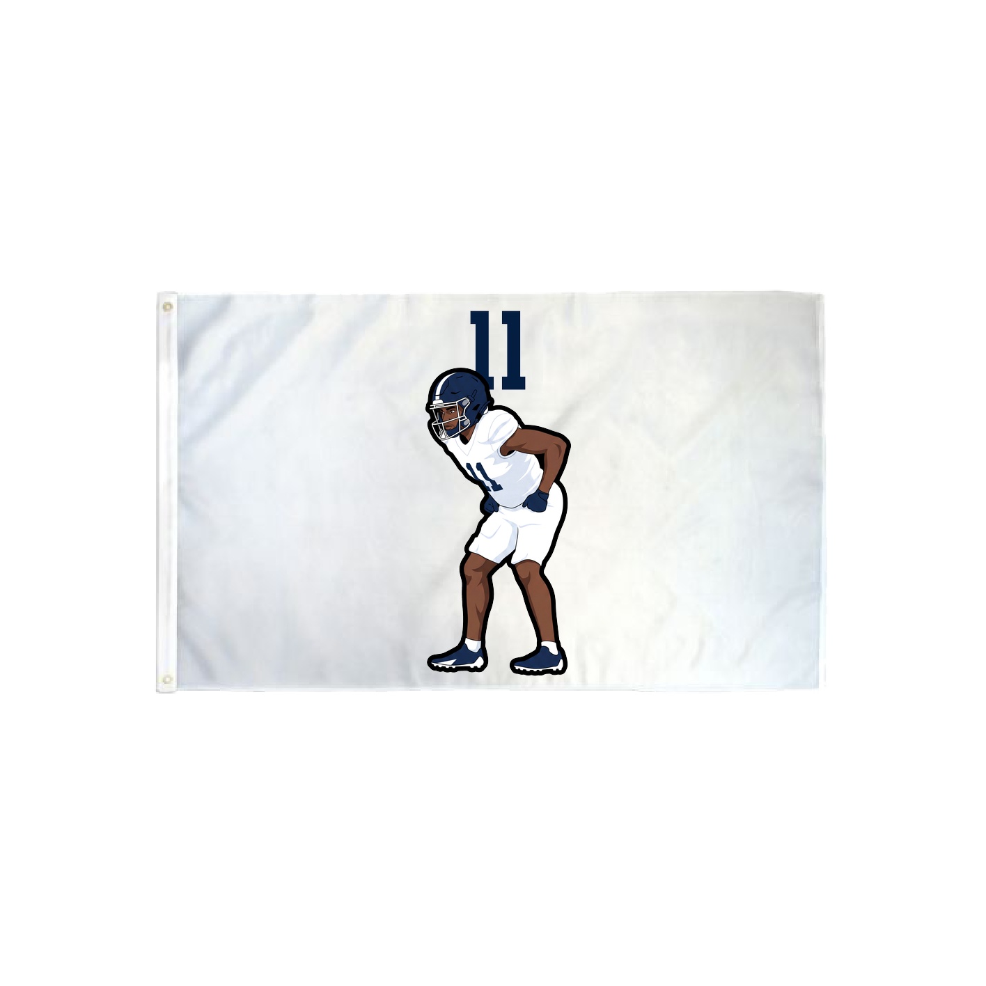 3x5 Flag — Number Top in Classic
