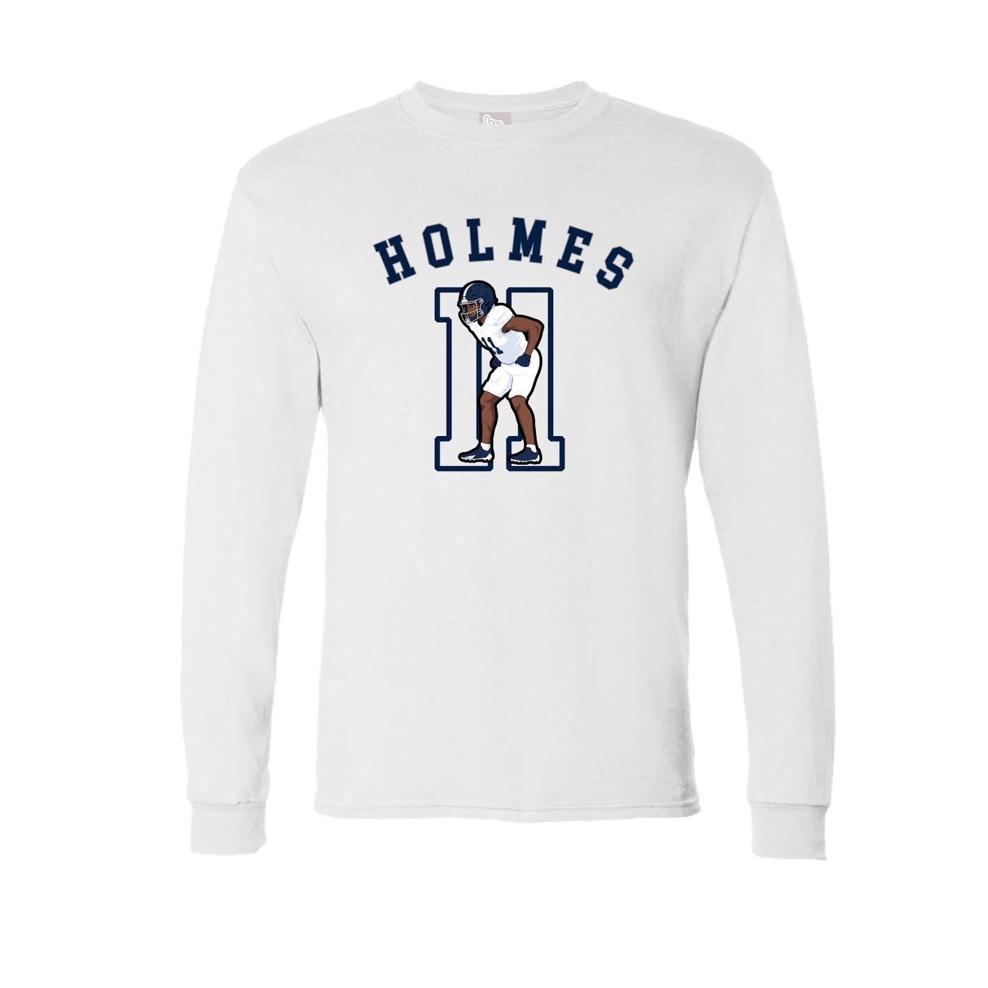 Long Sleeve Tee — Shirsey Arch in White