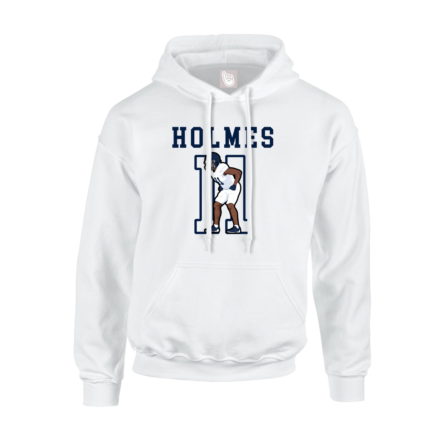Hoodie — Shirsey in White