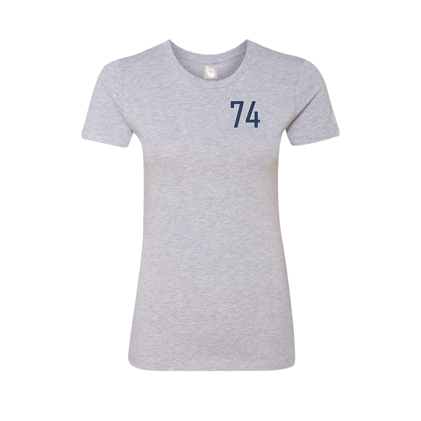 Womens Tee — Front Shirsy in Grey
