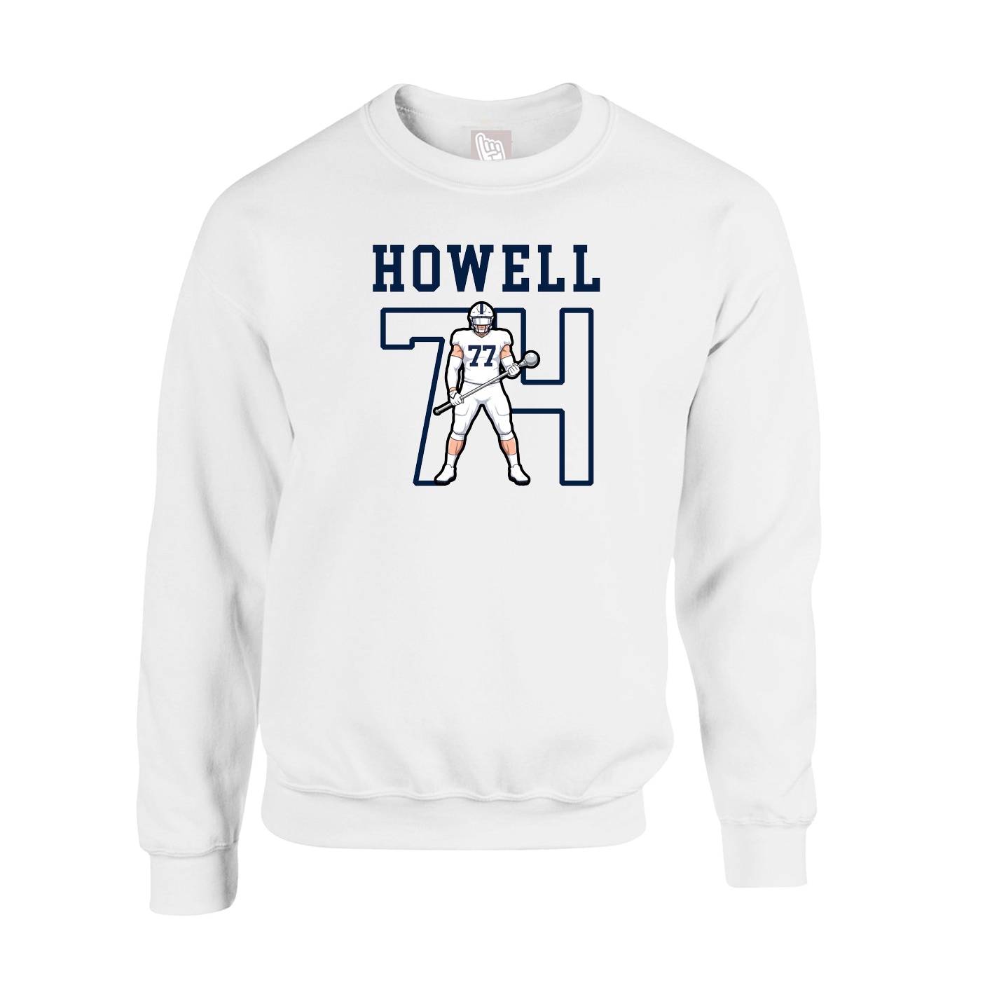 Fleece Crew — Shirsey in White
