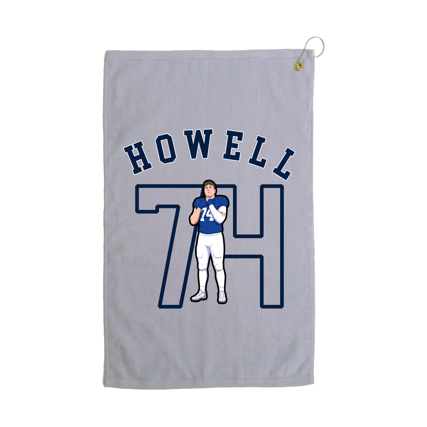 Golf Towel — Shirsey Arch in Grey