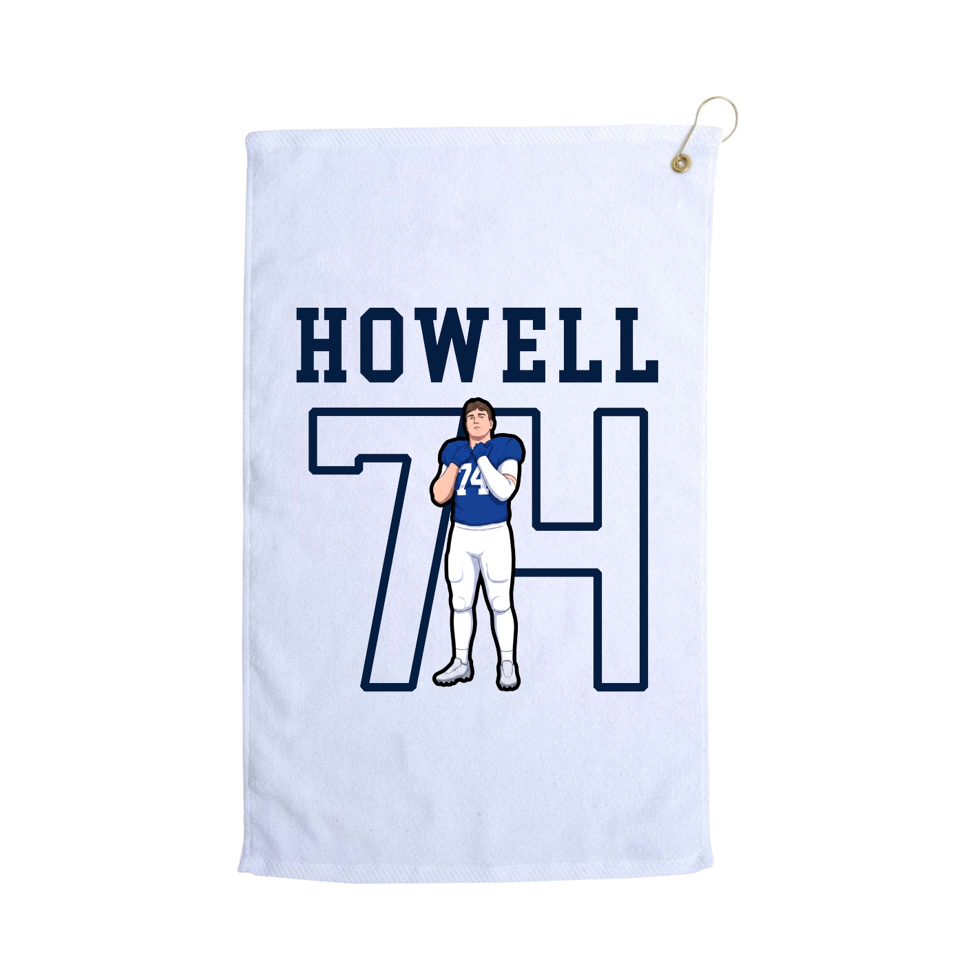 Golf Towel — Shirsey in White