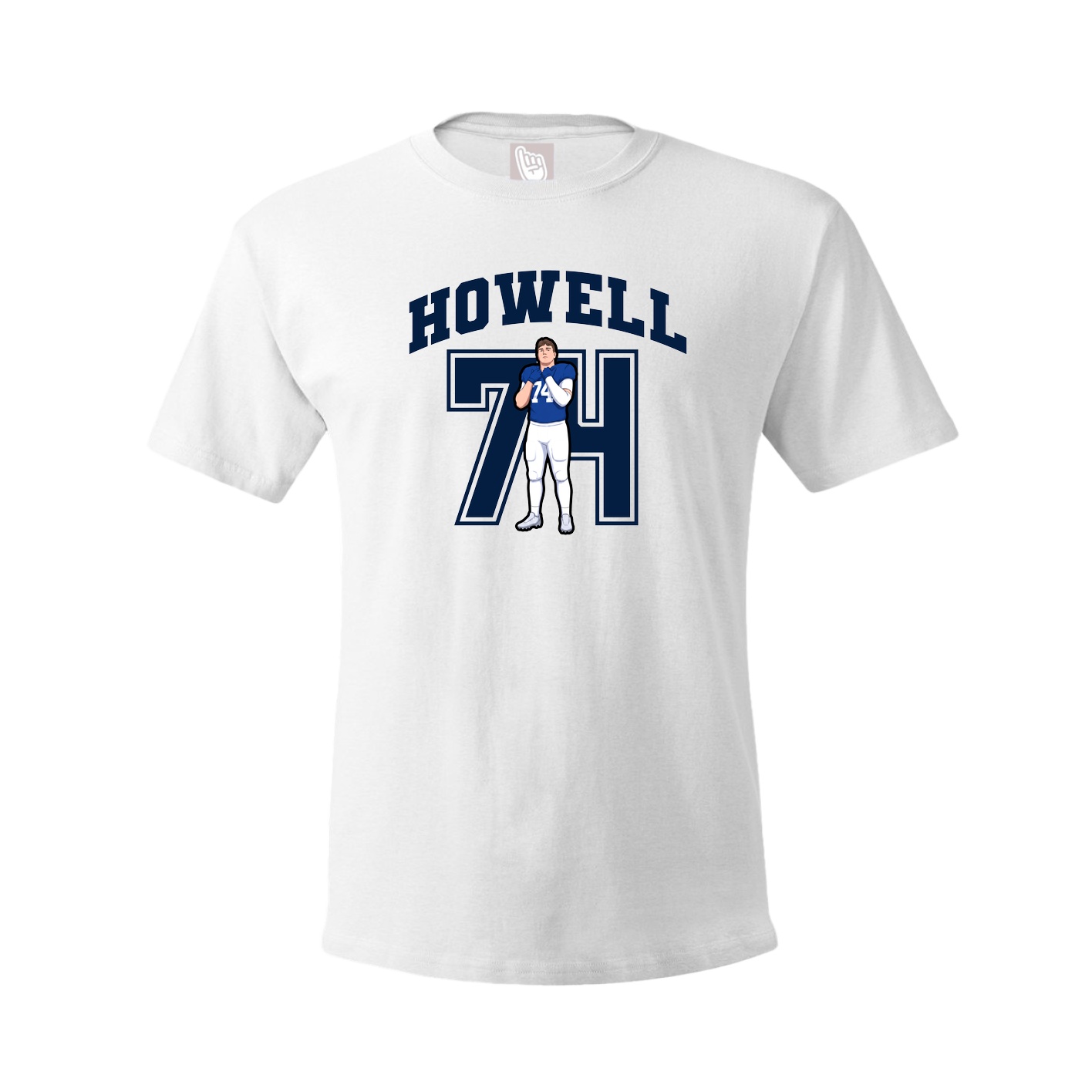 Tee — Number in White