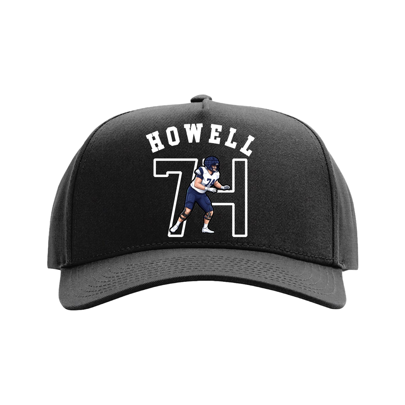 Full Fabric Five-Panel Champ Cap