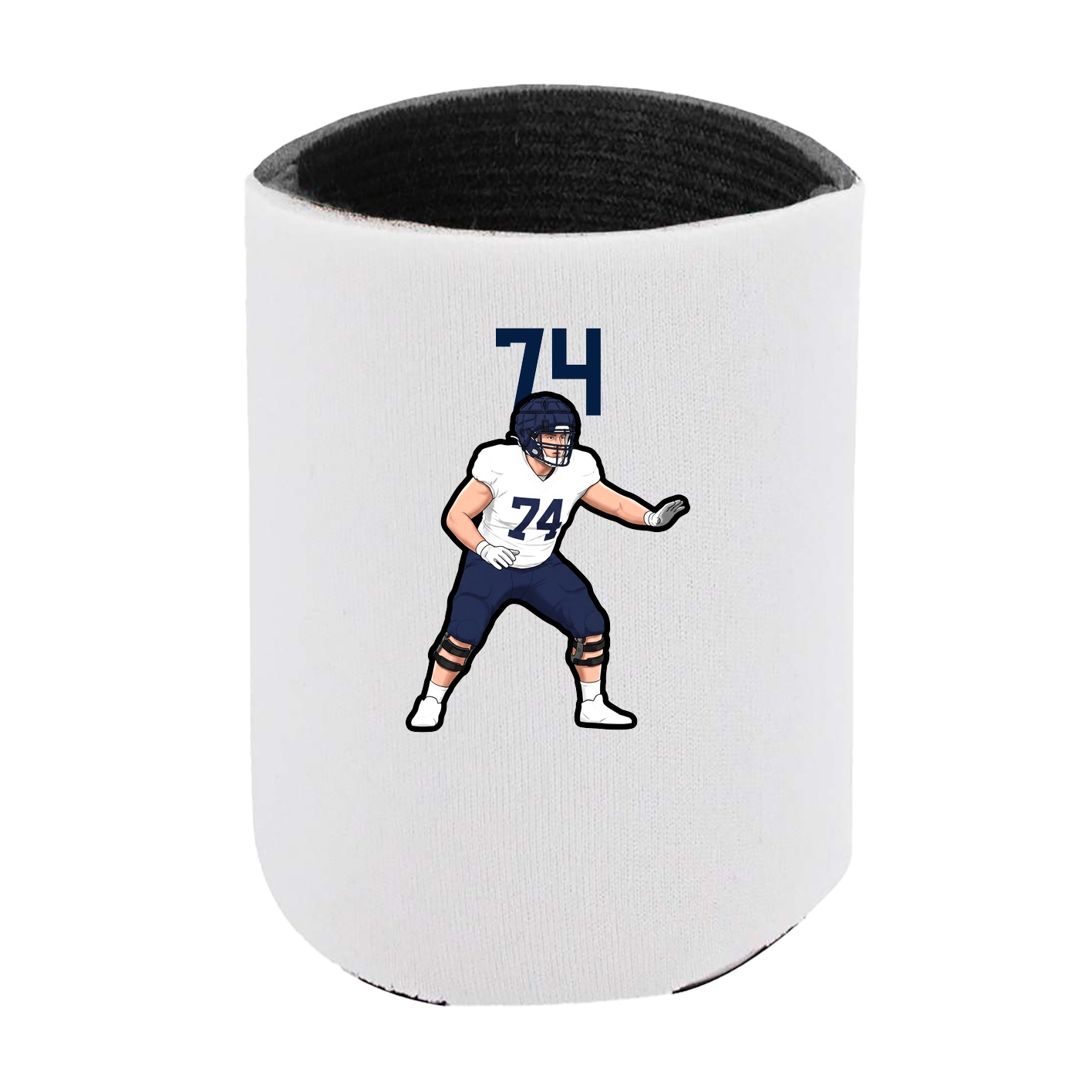 Can Holder — Number Top in White
