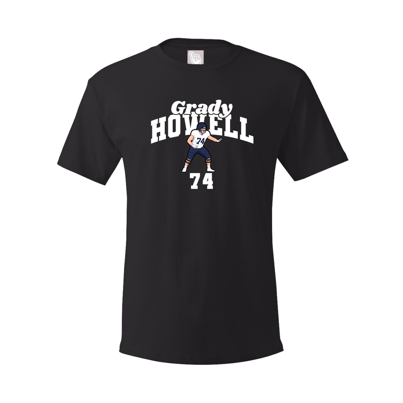 Tee — Signature Arch in Black