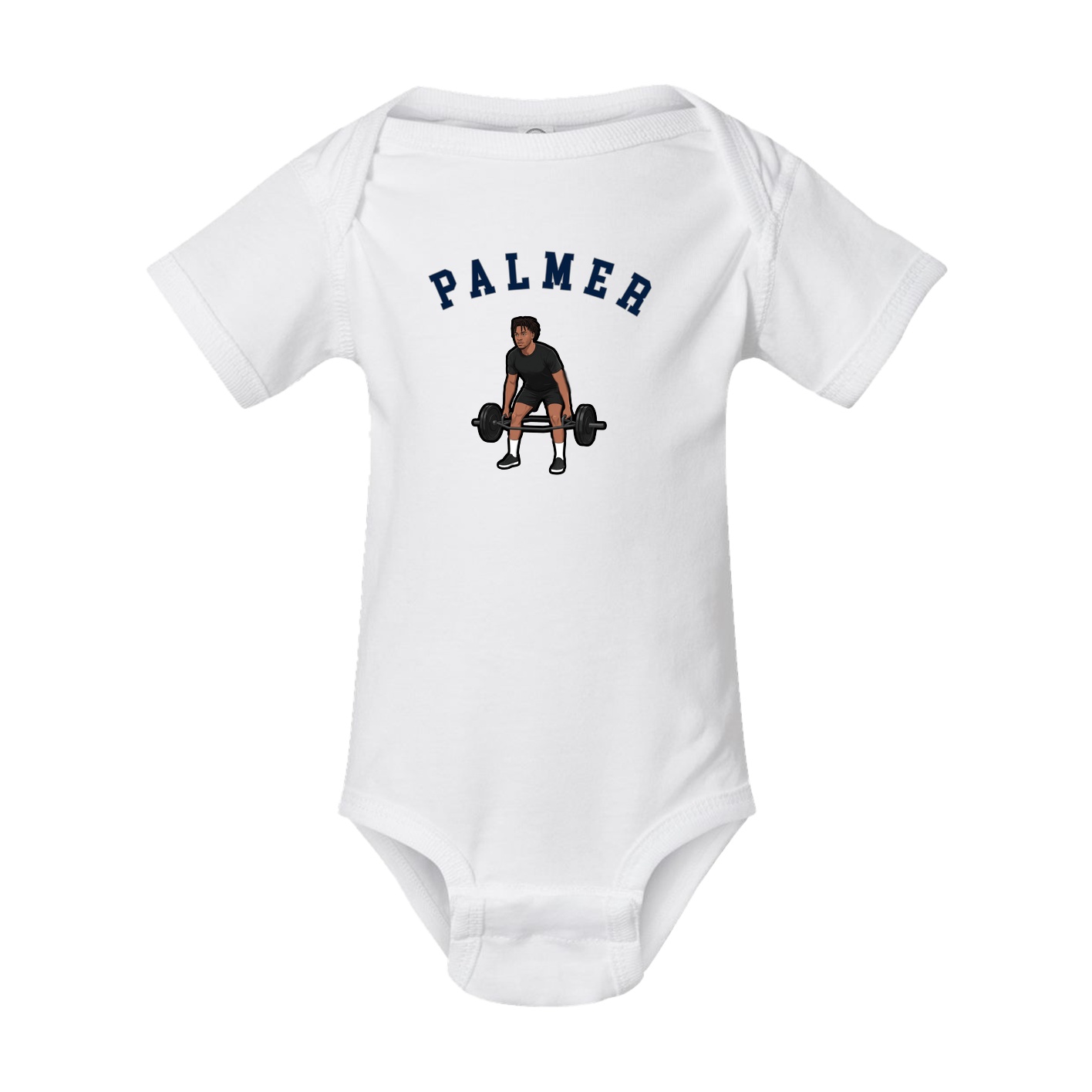 Baby Onesie — Shirsey Arch in White