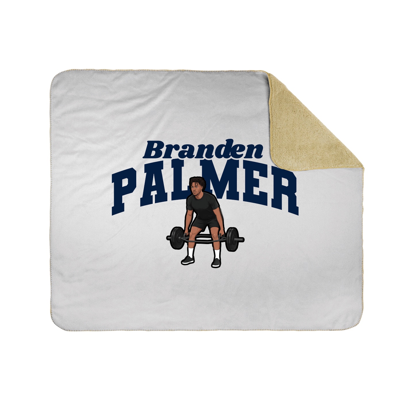 Throw Blanket — Signature Arch in White