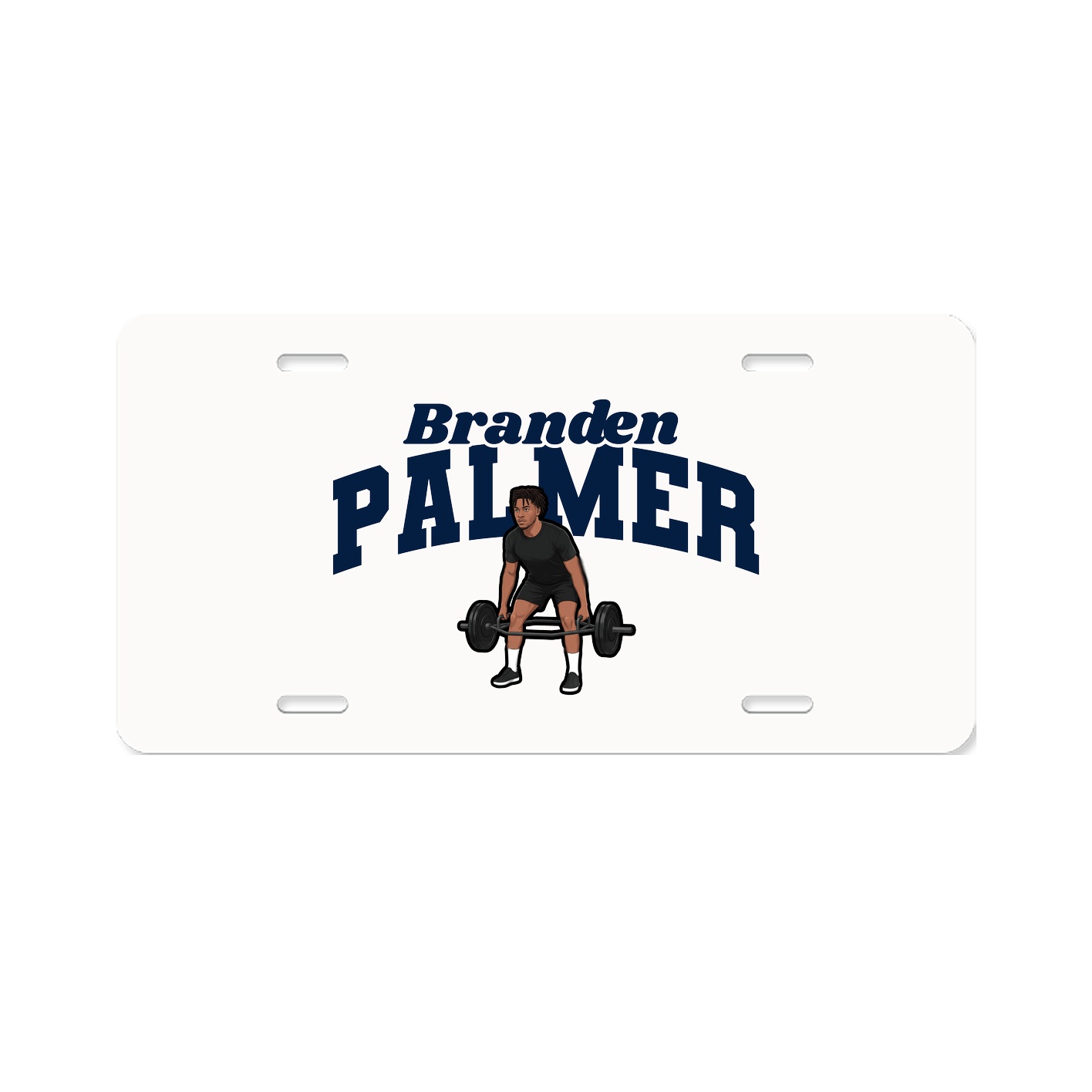 License Plate — Signature Arch in Classic