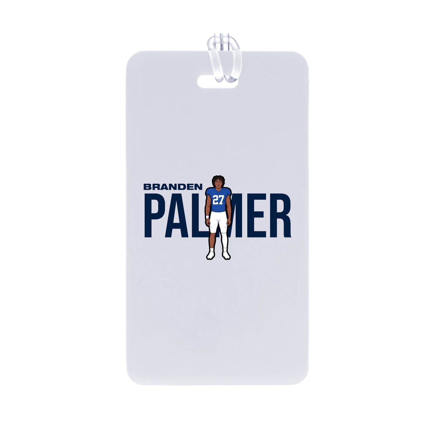 Bag Tag — Player Name in Classic