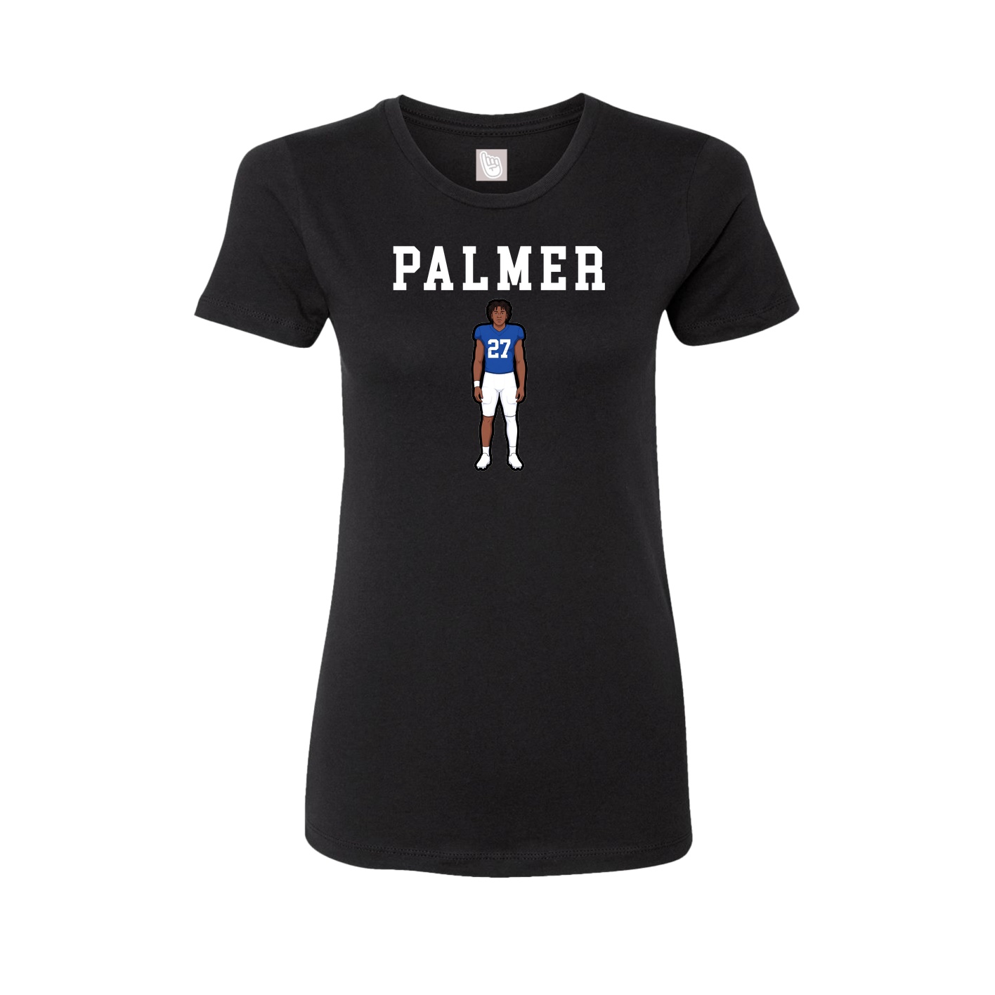 Fitted Women's Tee — Shirsey in Black