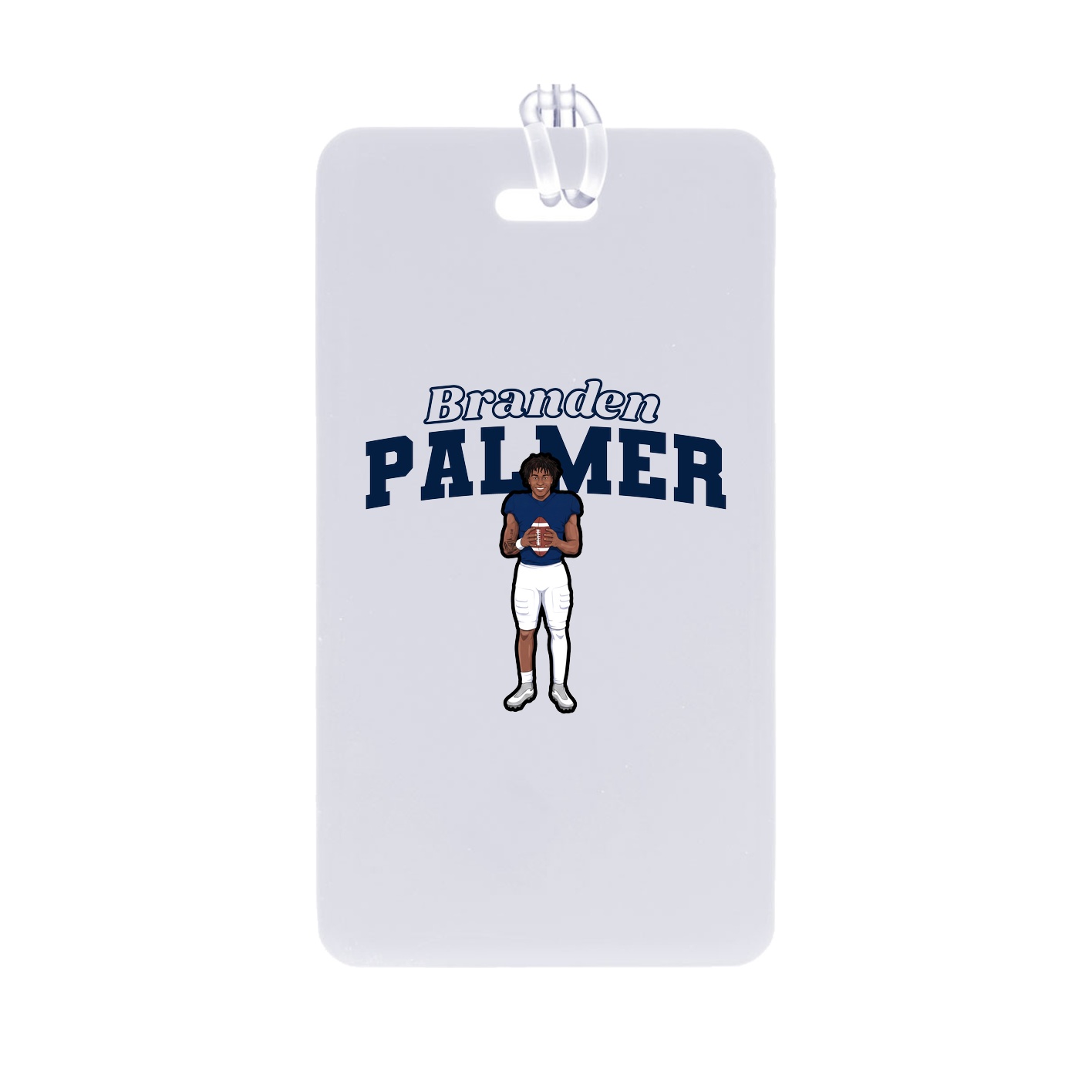 Bag Tag — Name Arch in Classic