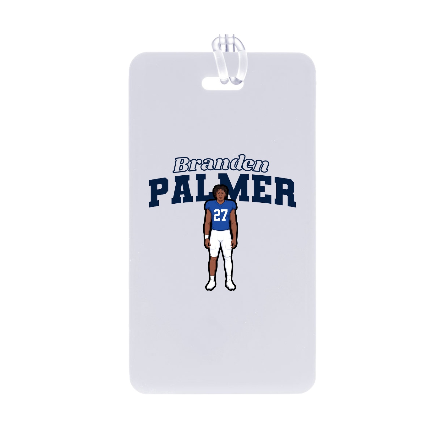 Bag Tag — Name Arch in Classic