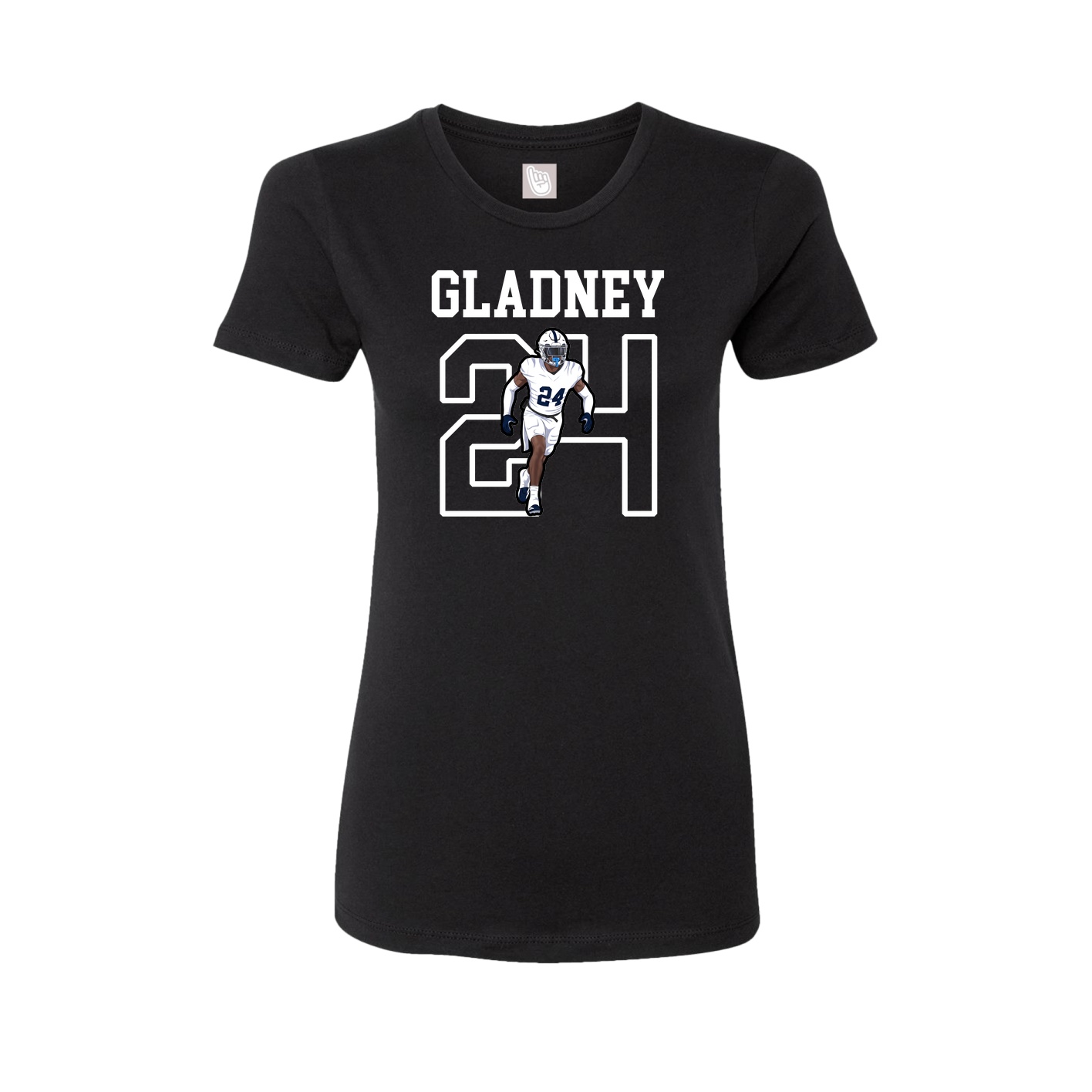 Fitted Women's Tee — Shirsey in Black