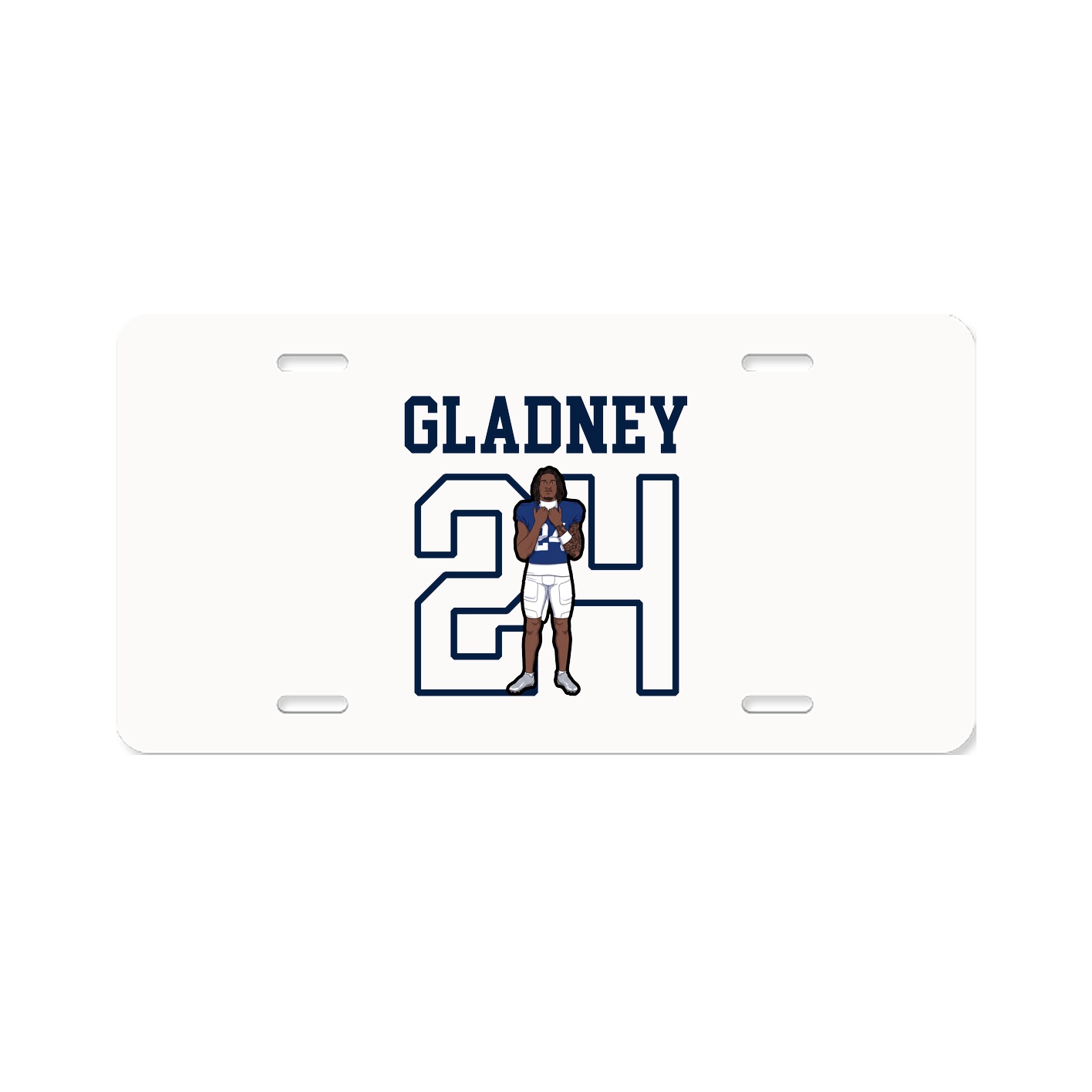 License Plate — Shirsey in Classic