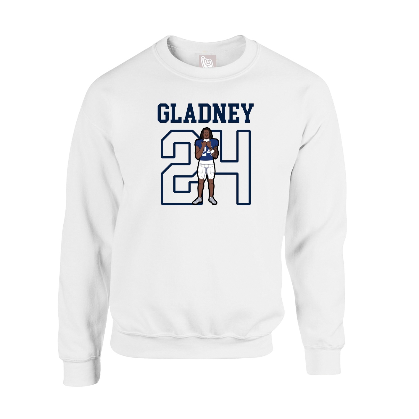 Fleece Crew — Shirsey in White