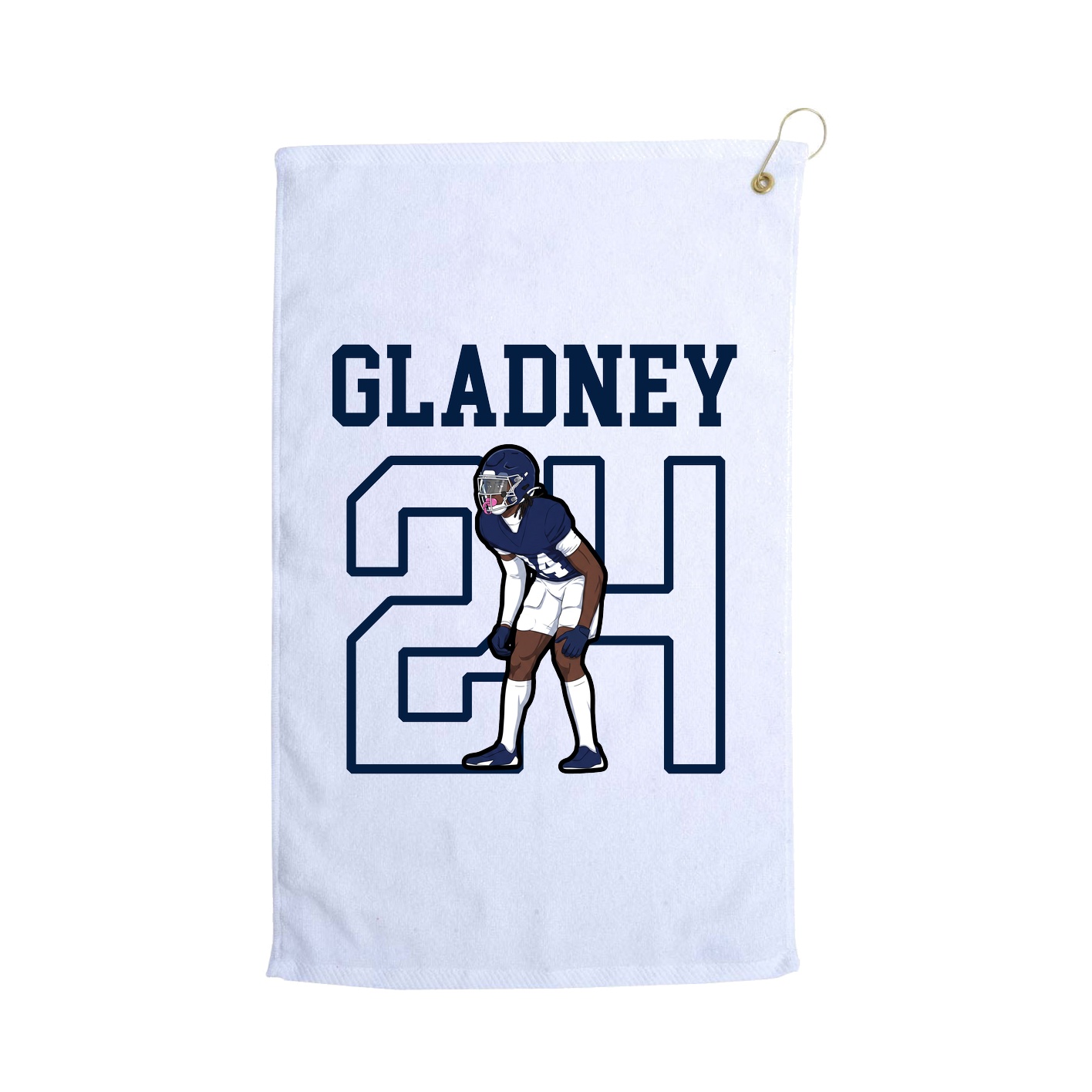 Golf Towel — Shirsey in White