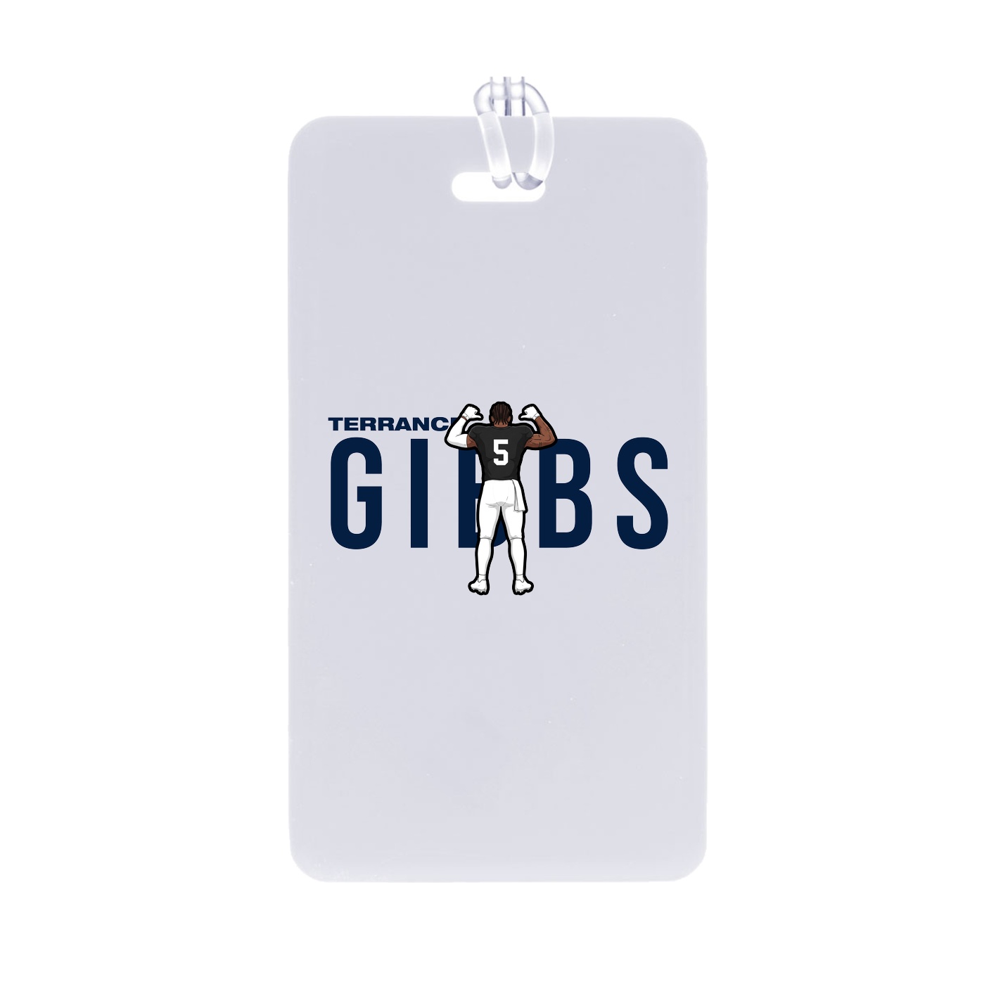 Bag Tag — Player Name in Classic