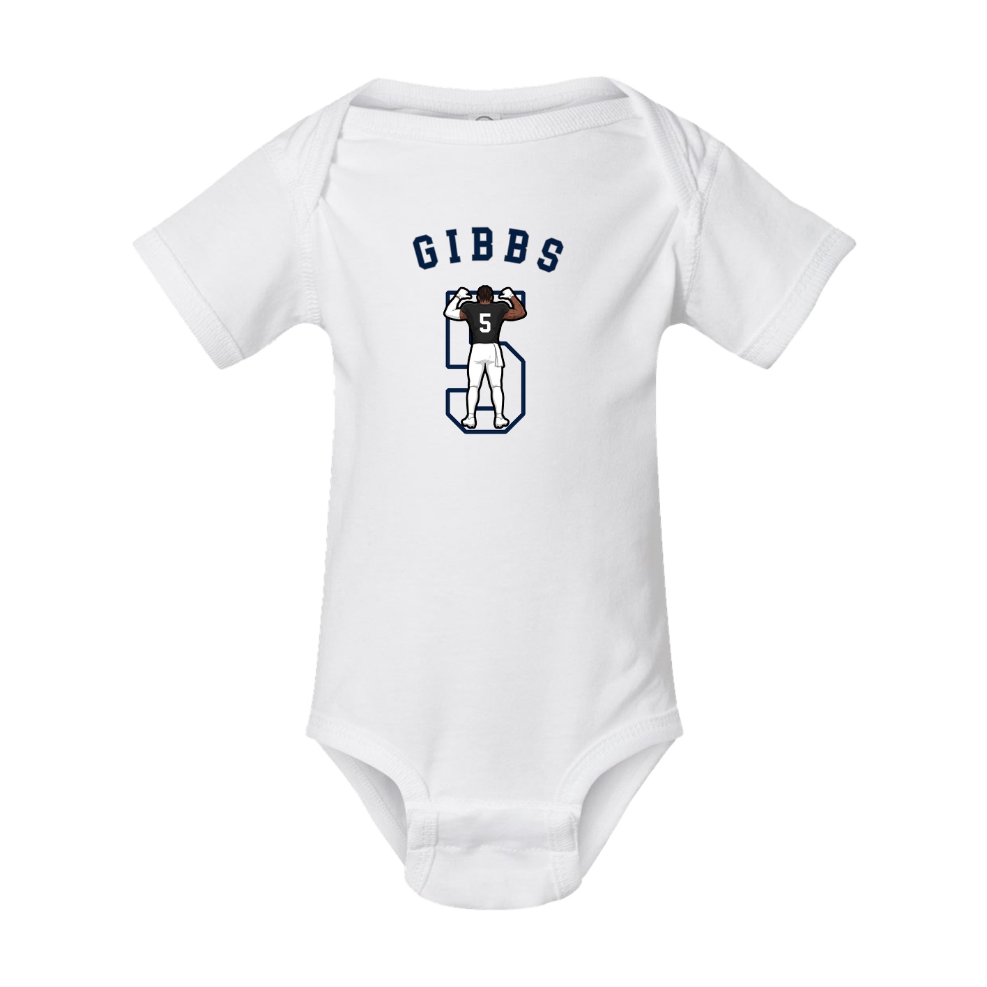 Baby Onesie — Shirsey Arch in White