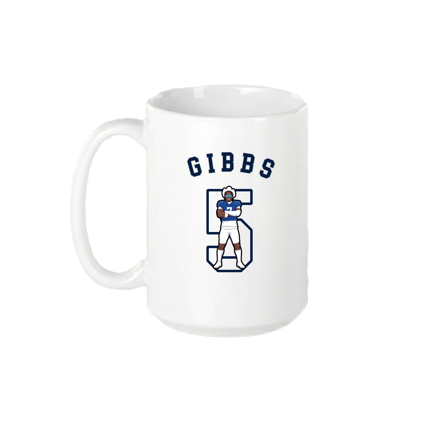 15oz Coffee Mug — Shirsey Arch in White