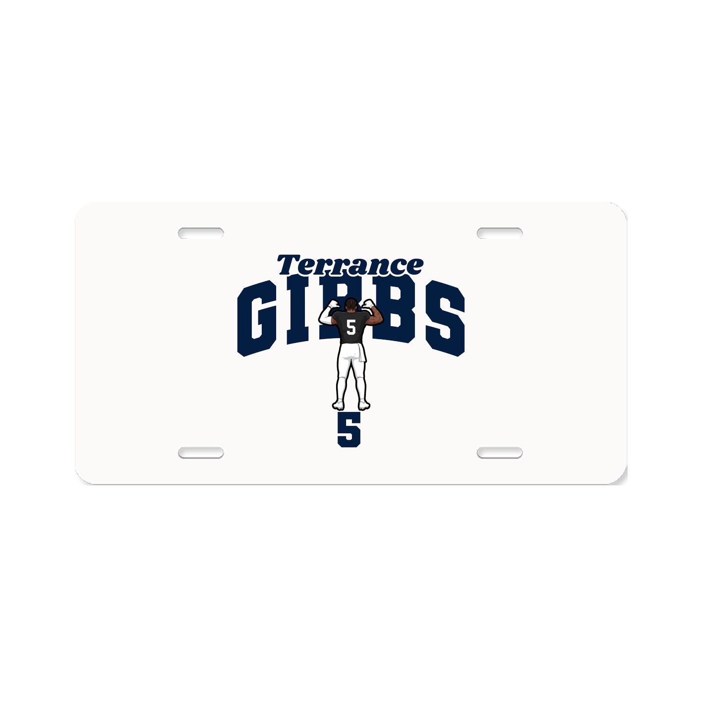 License Plate — Signature Arch in Classic