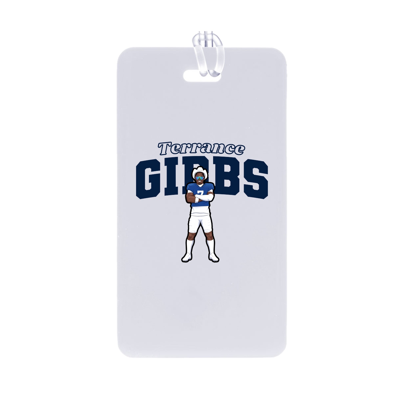 Bag Tag — Name Arch in Classic
