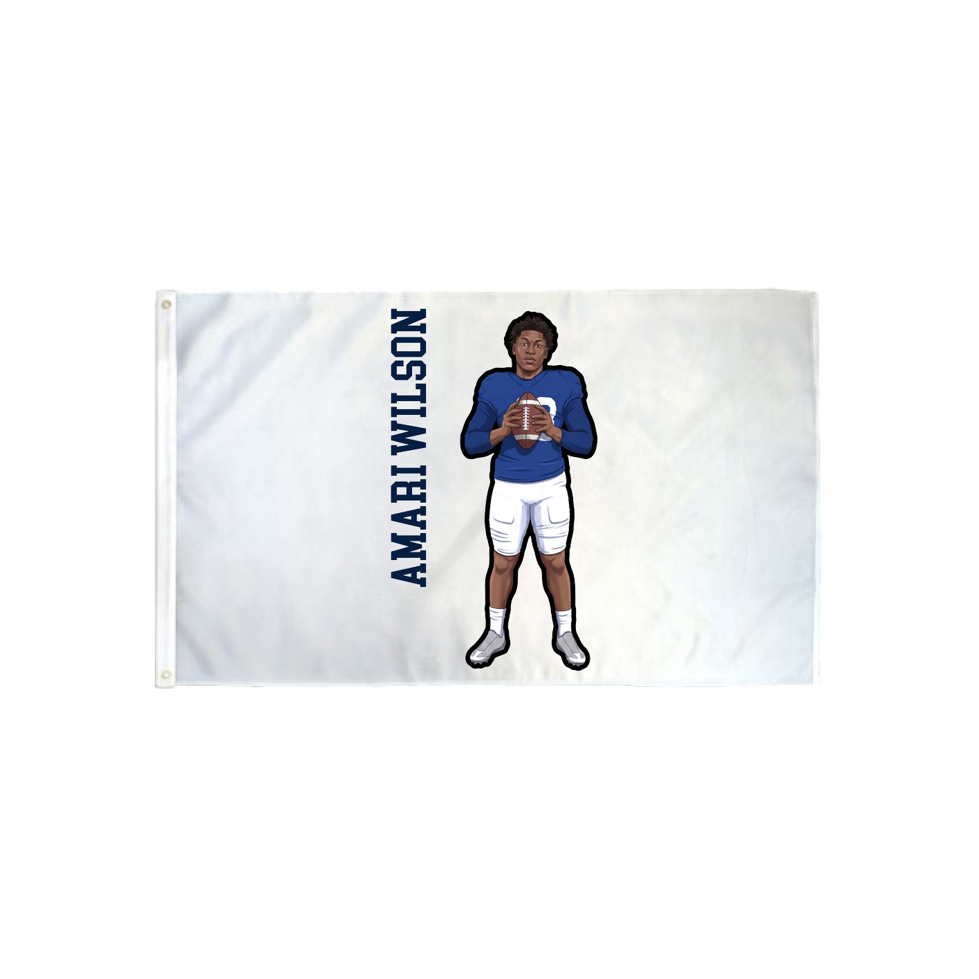 3x5 Flag — Name Vertical in Classic