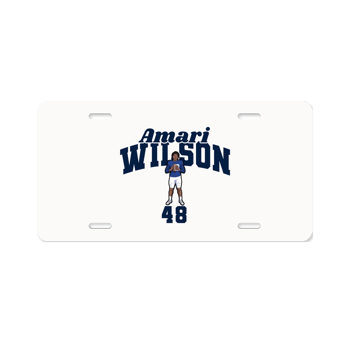 License Plate — Signature Arch in Classic