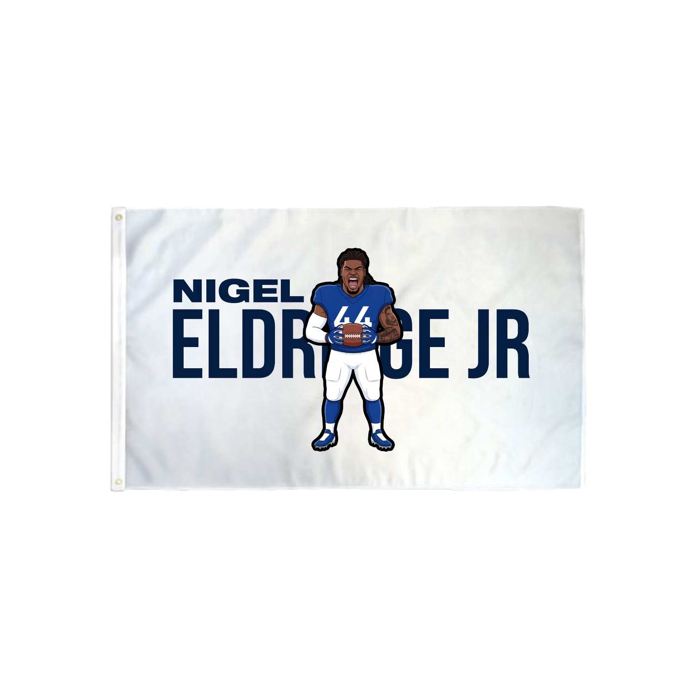 3x5 Flag — Player Name in Classic
