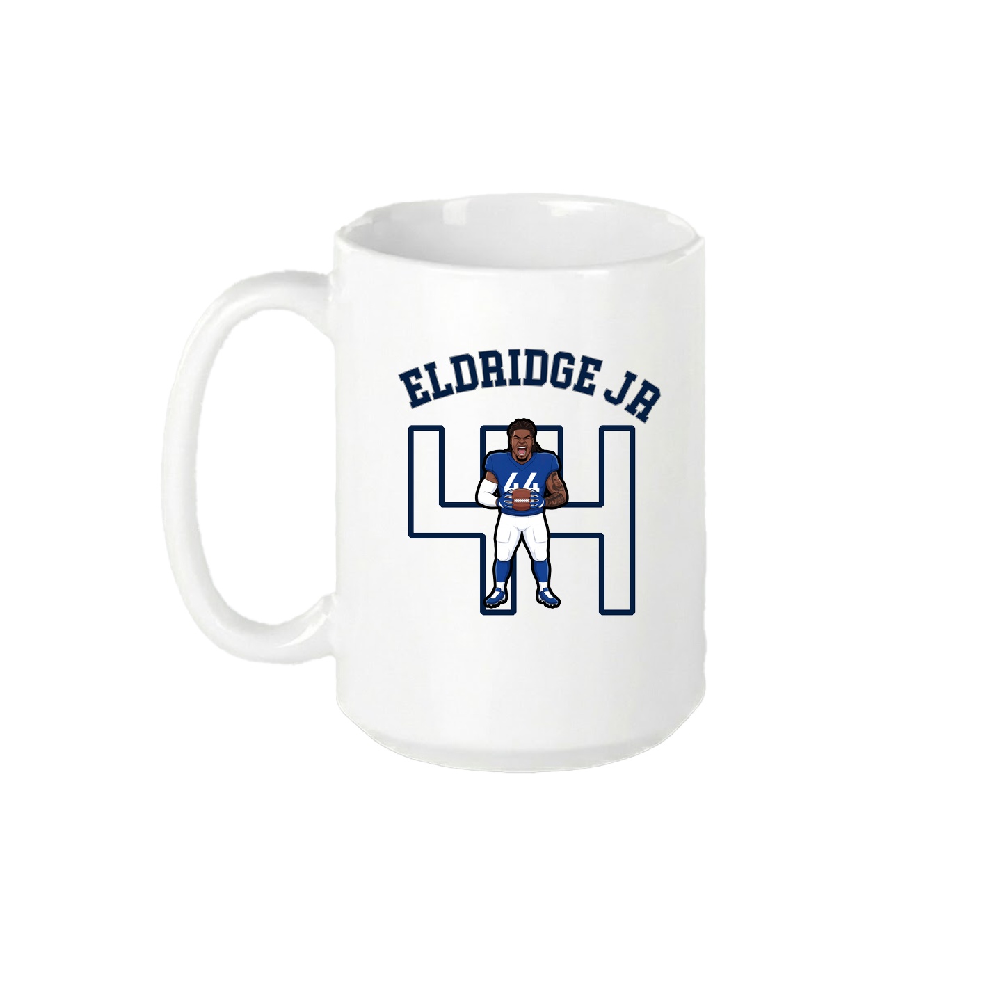 15oz Coffee Mug — Shirsey Arch in White