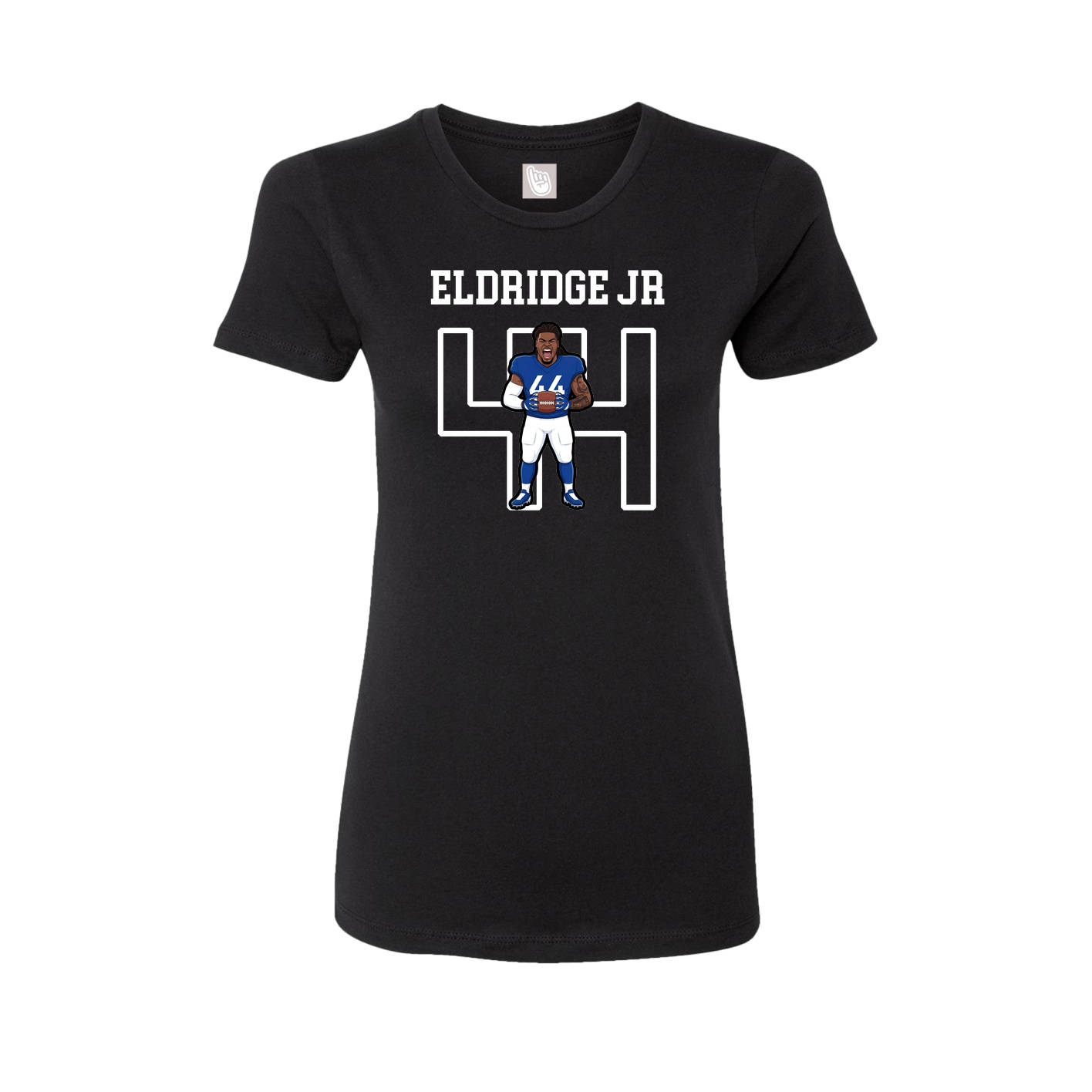 Fitted Women's Tee — Shirsey in Black