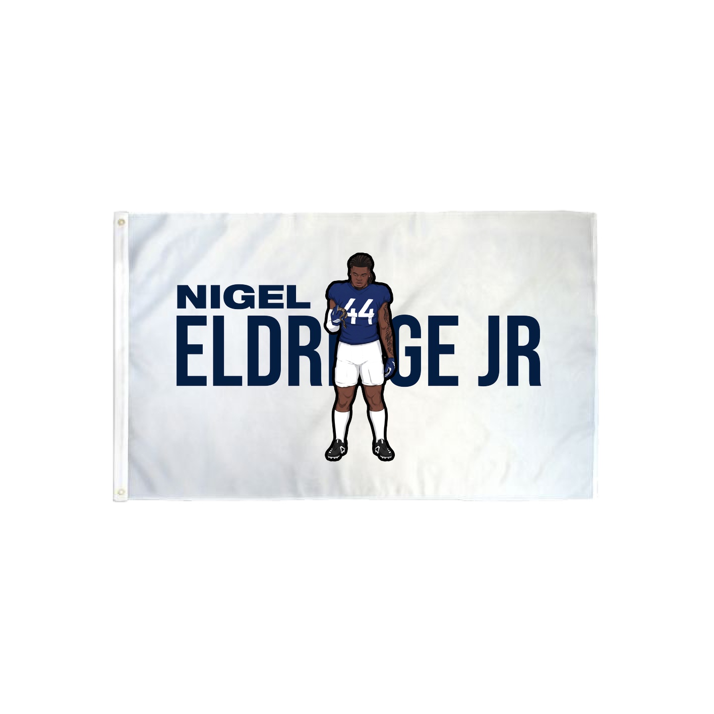 3x5 Flag — Player Name in Classic